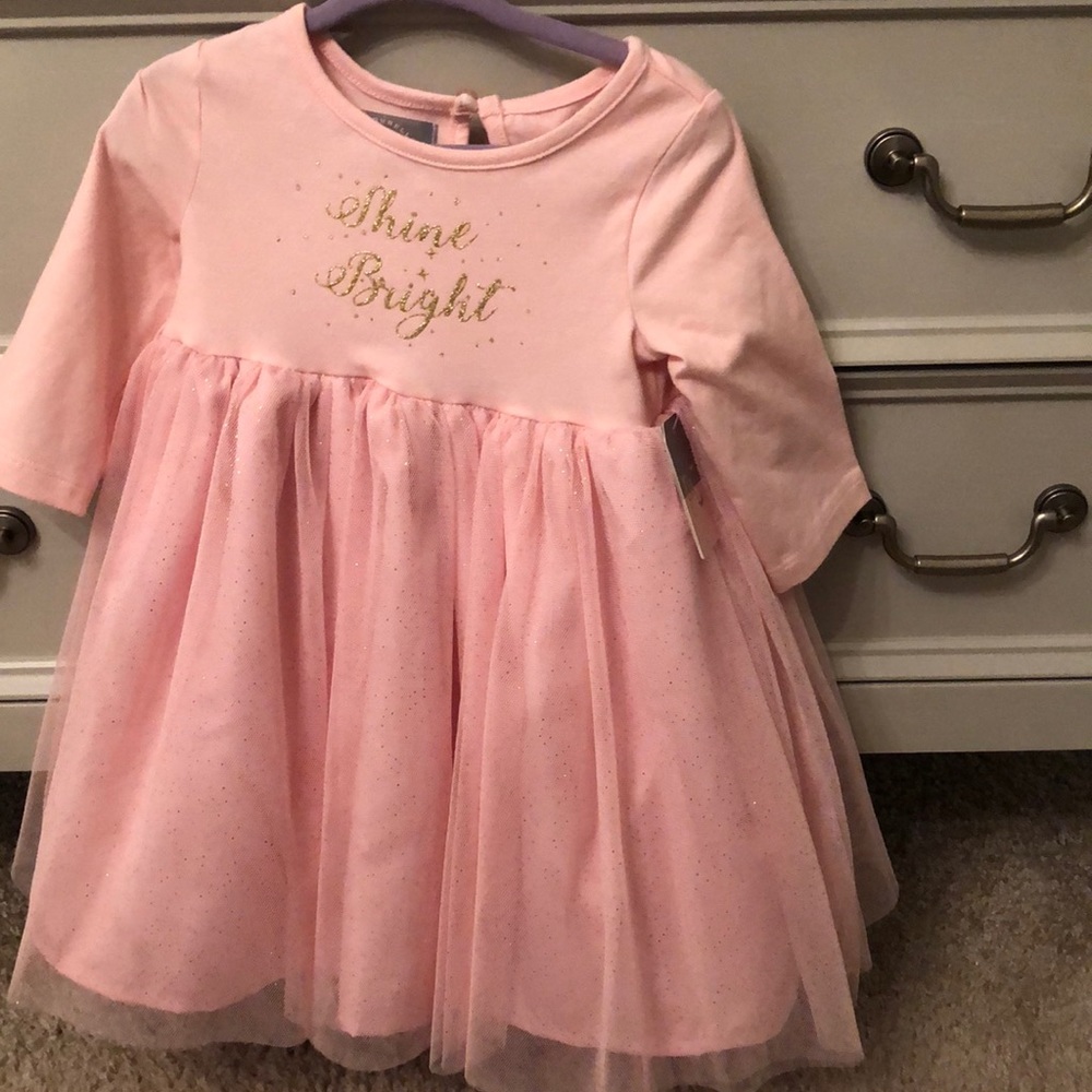 NWT Shine bright cute pink dress 2T